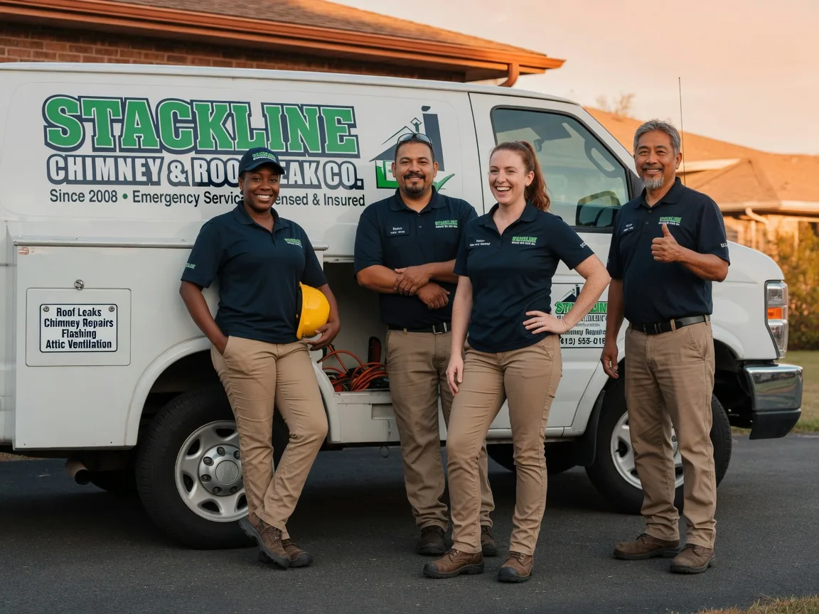 Chimney flashing repair company in White Lake, WI